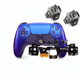 Used DualSense Chroma Indigo Controller with Mouse Click Mod and Hall Effect Analog Sticks