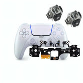 DualSense Chroma Pearl Controller with Mouse Click Mod and Hall Effect Analog Sticks