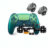 Used DualSense Chroma Teal Controller with Mouse Click Mod and Hall Effect Analog Sticks