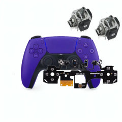 Used DualSense Galactic Purple Controller with Mouse Click Mod and Hall Effect Analog Sticks
