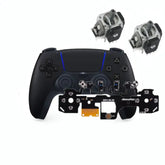 Used DualSense Midnight Black Controller with Mouse Click Mod and Hall Effect Analog Sticks
