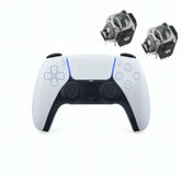 PS5 DualSense Wireless Controller White upgraded with Hall-Effect magnetic analog sticks