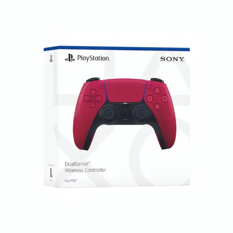 PS5 DualSense Wireless Controller in Cosmic Red