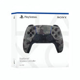 PS5 DualSense Wireless Controller in Gray Camouflage