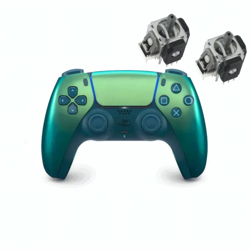 Used DualSense Chroma Teal Controller with Hall-Effect magnetic sticks