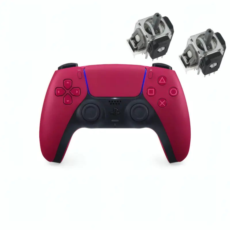 Used DualSense Cosmic Red Controller with Hall-Effect magnetic sticks